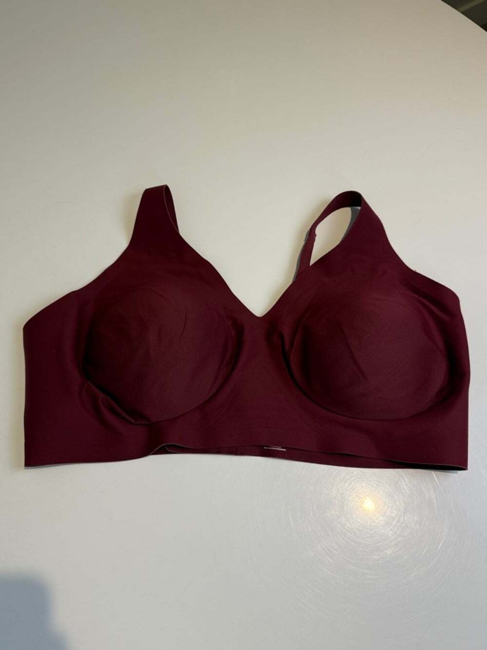 knix Seamless Wireless Bra - Burgundy Wine